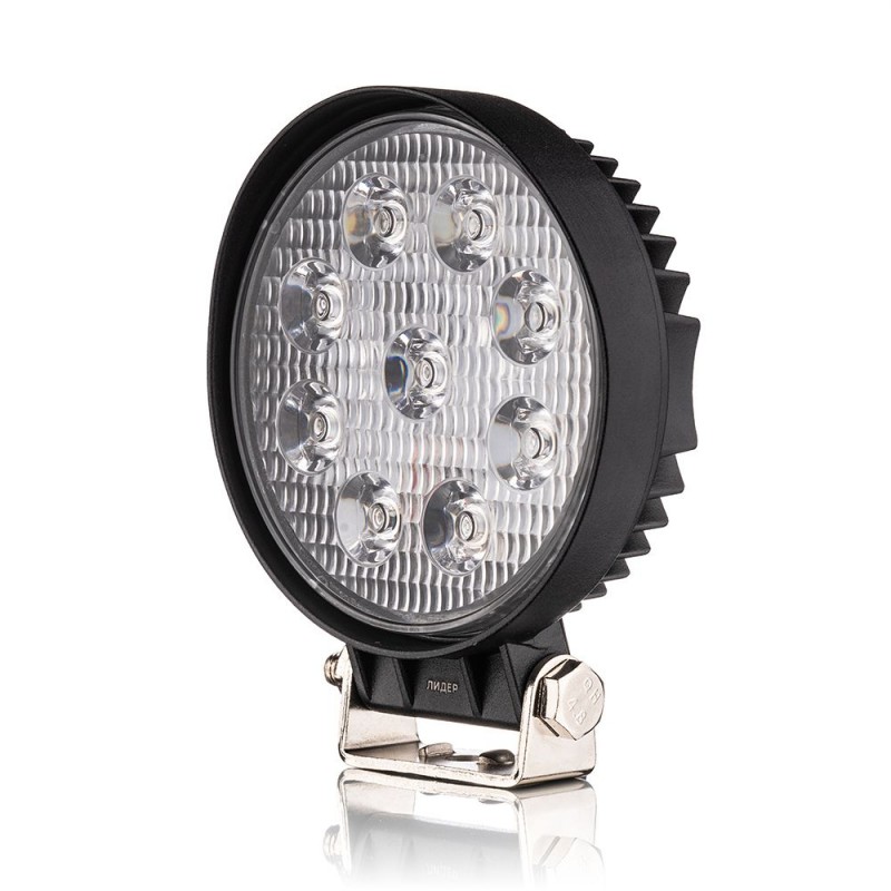 Фара рабочего света Leader 5B FLOOD 9Led x 3 Вт (115 x 140 x 40) / 10-60 В / 27 Вт / 6000K