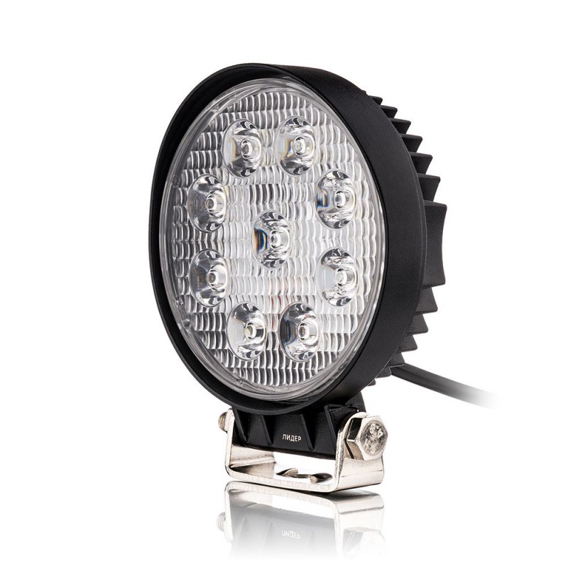 Фара рабочего света Leader 5B SPOT Yellow 12-24V/27W/3000K