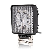 Фара рабочего света Leader 6B FLOOD 9Led x 3W (110 x 135 x 45) 10-60V/27W/6000K