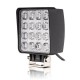 Фара светодиодная Leader 10-60V, 48W (16x3W), 3520Lm, EPISTAR WHITE, FLOOD + стробоскоп 1 шт