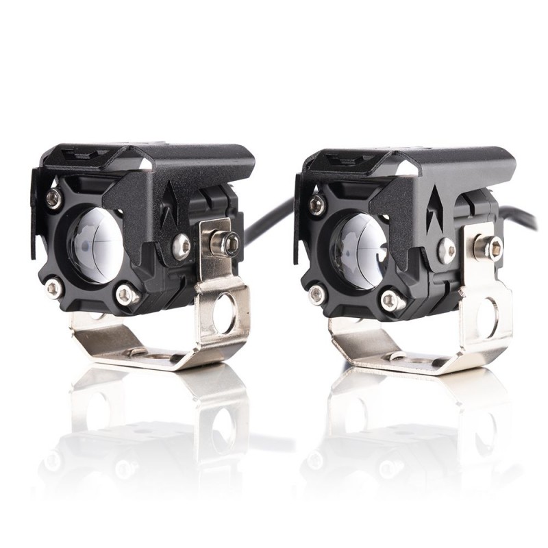 LED линзы Leader Bi-Led S18 40W W/W SPOT + FLOOD 10-60V 2 шт