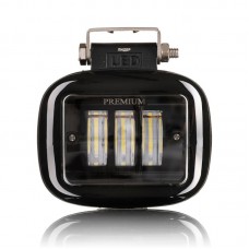 Фара светодиодная Leader PREMIUM 10-60V, 45W (3x15W), 4000Lm W/W перевернутая