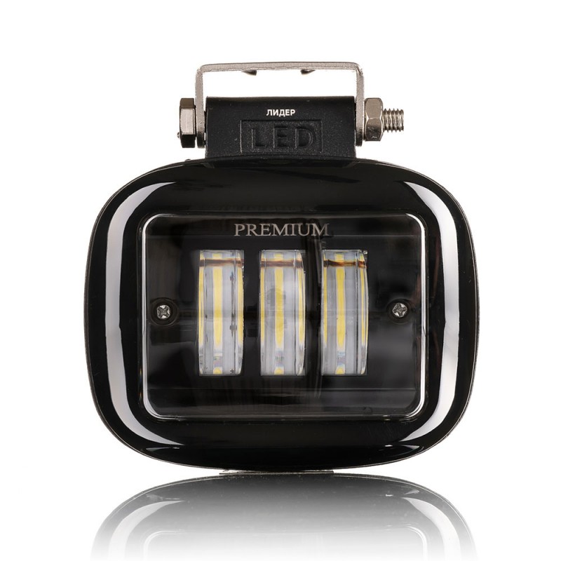 Фара светодиодная Leader PREMIUM 10-60V, 45W (3x15W), 4000Lm W/W перевернутая