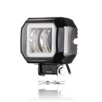 Фара робочого світла Leader F20 + DRL FLOOD 2Led x 10W (75 x 85 x 50) 12-24V/20W/6000K