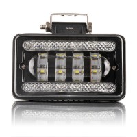 Фара рабочего света Leader + DRL 0496 (150x90x65) 10-60 В / 60 Вт / 6000K перевернутая