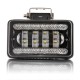 Фара рабочего света Leader + DRL 0496 (150x90x65) 10-60 В / 60 Вт / 6000K перевернутая