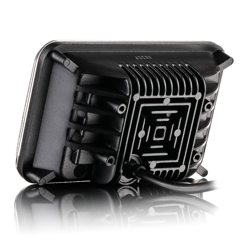 Фара рабочего света Leader 01 + DRL + поворот (170x108x70) 10-60 В / 75 Вт / 6000K