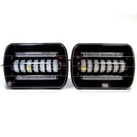 Фара рабочего света Leader + DRL 01-105 (200x70x140) 12-24 В / 105 Вт / 6000K 2 шт