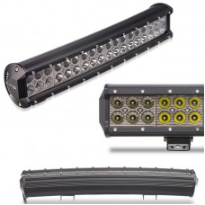 LED балка Leader D2 108W Graphite комбинированный свет изогнутая 435mm