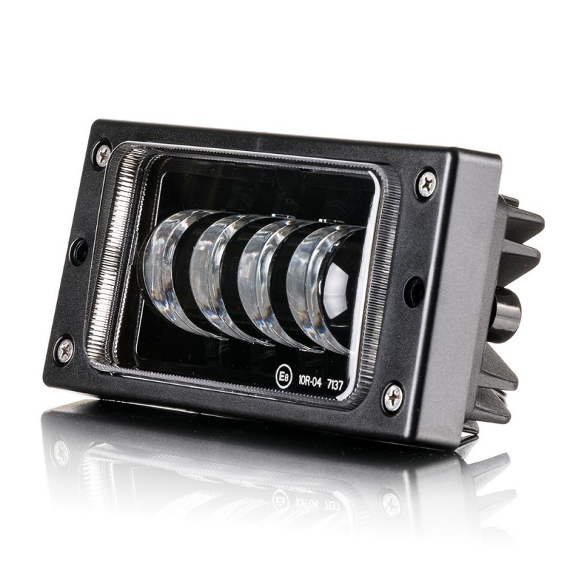 Светодиодные фары противотуманные ВАЗ 2110-15 60W двухрежимная белый и желтый свет (к-т 2шт)