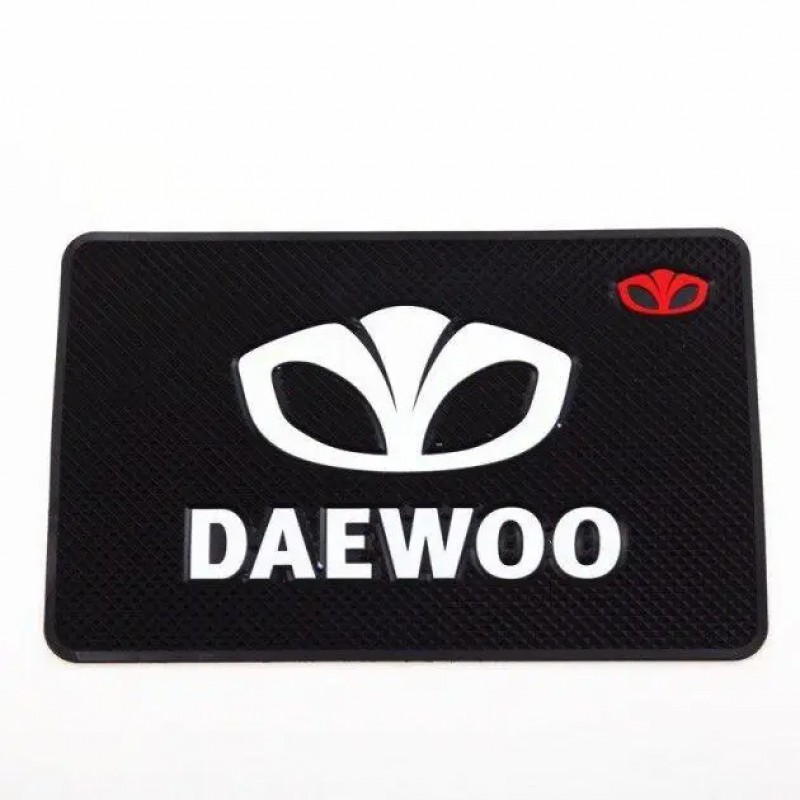Антиковзаючий килимок на торпеду для автомобіля Daewoo