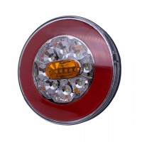 Фонарь задний светодиодный DG-104 Truck light 12-24V бегущий поворот, задний ход