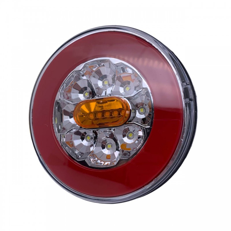 Фонарь задний светодиодный DG-104 Truck light 12-24V бегущий поворот, задний ход