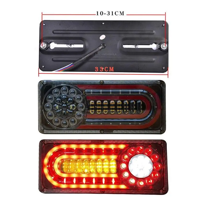 Фонарь задний Reap lamp FERRARI 33х13см LED 12-24V (к-т 2шт)