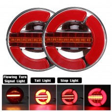 Фонарь задний DG-103 Truck light 12-24V, поворот, бегущий поворот