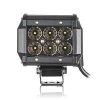 LED балка Leader D 18W Graphite ближний свет 95mm