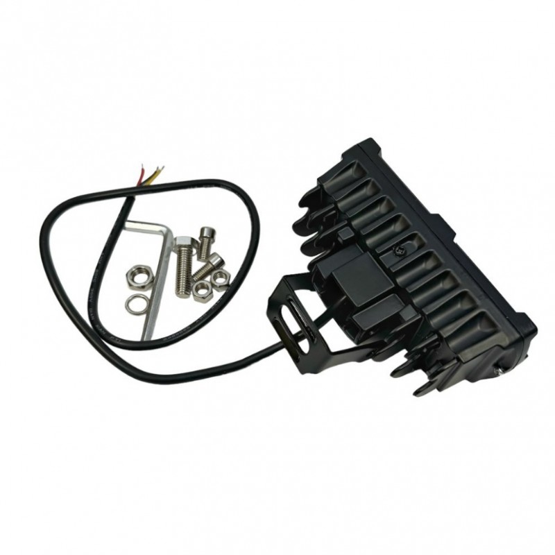 Фара рабочего света Leader FLOOD + DRL 6Ledx6W (125x50x55)/ 10-60V/36W/6000K