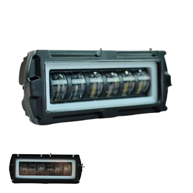 Фара рабочего света Leader FLOOD + DRL 6Ledx6W (125x50x55)/ 10-60V/36W/6000K