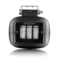 Фара світлодіодна Leader RESTYLING 10-60V, 45W (3x15W), 4000Lm W/Y перевернутая