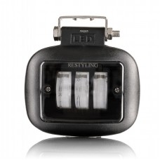Фара світлодіодна Leader RESTYLING 10-60V, 45W (3x15W), 4000Lm W/Y перевернутая
