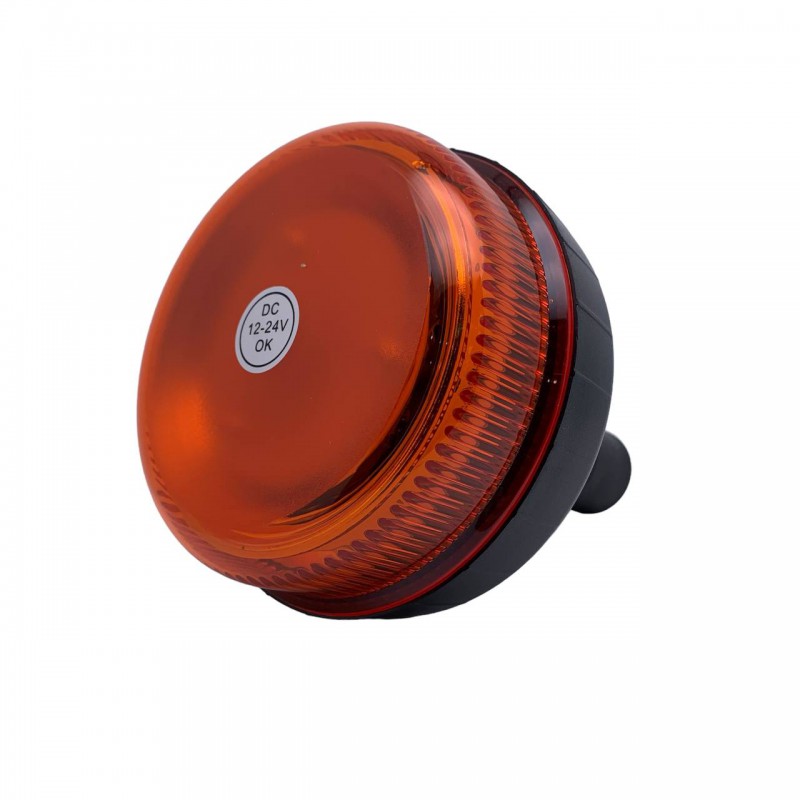 Светодиодная мигалка желтая 12в-24V L2 24 Led проблесковый маячок на крышу для спецтехники
