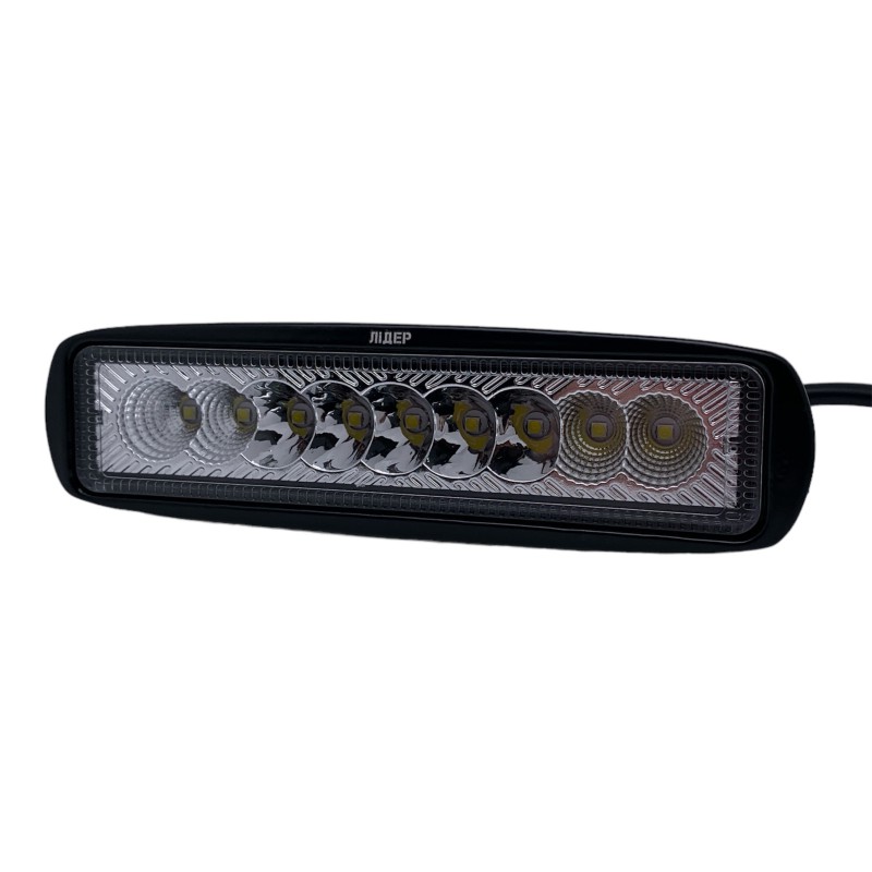 Фара светодиодная Leader 10-60V, 27W (9x3W), 2000Lm, EPISTAR, COMBO 1 шт
