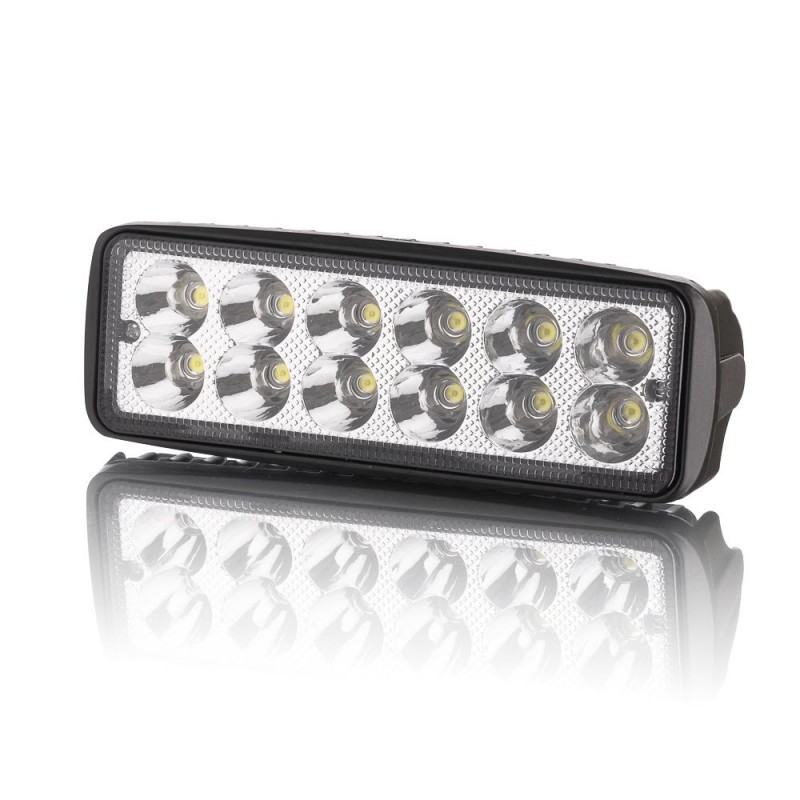 LED фара 156-36W дальний свет со стробоскопом