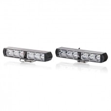 Светодиодная фара H06 6W дальний свет со стробоскопом 12-80V 2 шт