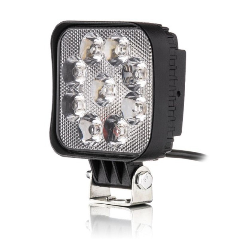 Фара светодиодная Leader 87 12-24V, 27W (9x3W), 2800Lm, EPISTAR , FLOOD
