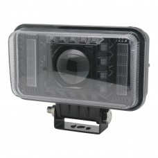 Светодиодная линза (фара) J 53 Leader 33W W/W + DRL 12-24V