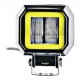 Фара рабочего света Leader F20 + Yellow DRL FLOOD 2Led x 10W (75 x 85 x 50) 12-24V/20W/6000K