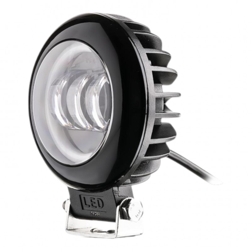 Фара рабочего света Leader + Red DRL 89BC FLOOD 3Ledx15W 10-60V/45W/6000K