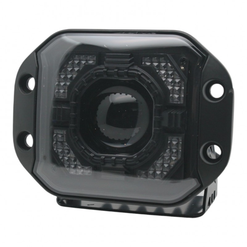 Светодиодная линза (фара) J 19 Leader 32W W/W + DRL 12-24V