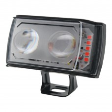 Светодиодная линза (фара) BB 1813 Leader 20W W/Y + RGB 2LED 12-24V