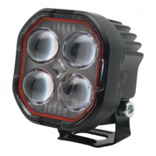 Светодиодная линза (фара) BB 1893 Leader 40W W/Y/R 12-24V