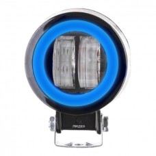 Фара рабочего света Leader + Blue DRL Y20 FLOOD 2Led x 10 Вт (75x95x50) / 12-24 В / 20 Вт / 6000K