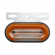 Габаритный фонарь MOVING SIDE LAMP MINI желтый 12-24V 1 шт