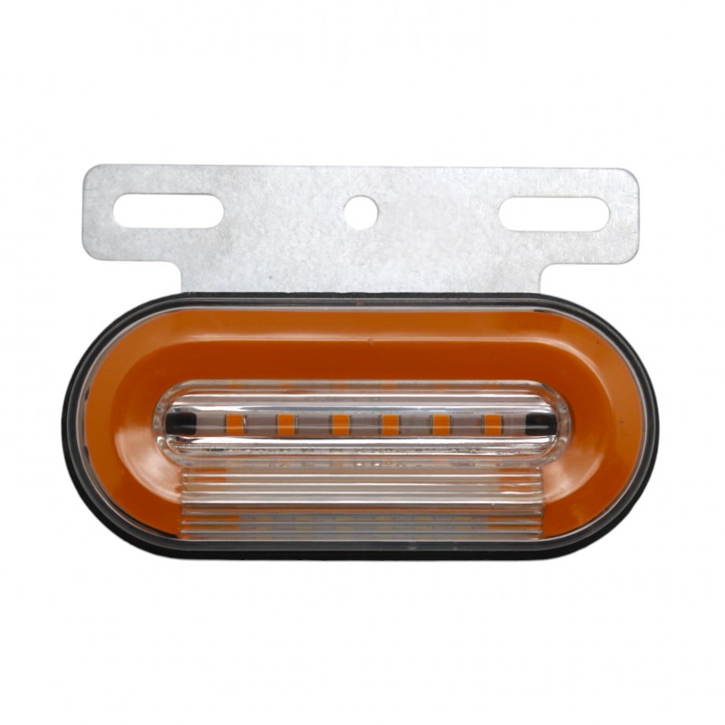 Габаритный фонарь MOVING SIDE LAMP MINI желтый 12-24V 1 шт