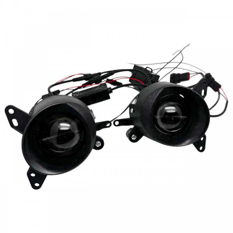 Противотуманные фары Mitsubishi Lanser 10 90W ближний и дальний свет 2 шт