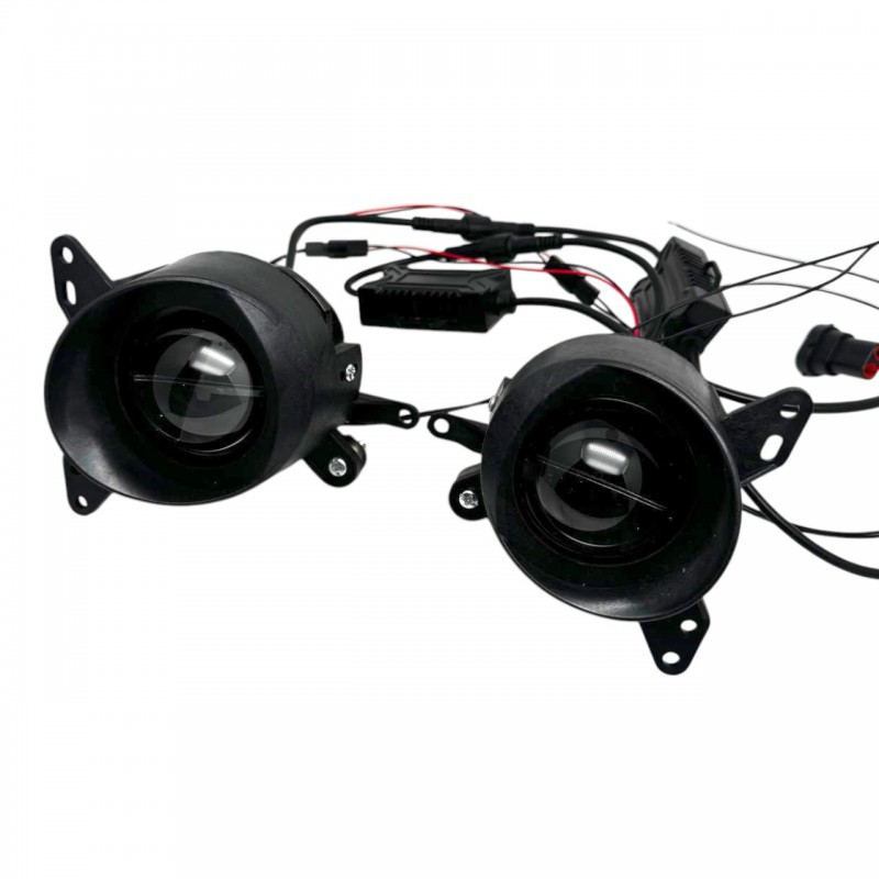 Противотуманные фары Mitsubishi Lanser 10 90W ближний и дальний свет 2 шт