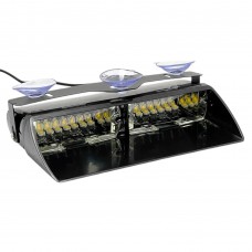 Стробоскоп на лобовое стекло S2 Yellow 12V 25х4х13 см