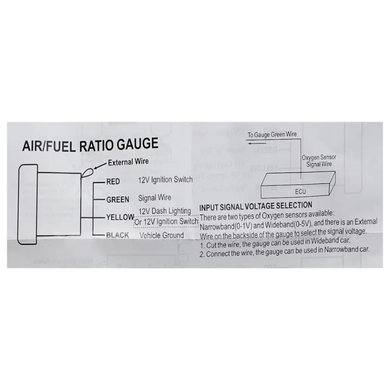 Економайзер Ket Gauge 5209 RGB 52 мм