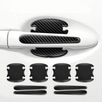 Захисний плівка під дверні ручки Carbon 8 шт