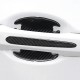Защитная пленка под дверные ручки Carbon 8 шт