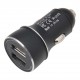 Автомобильное зарядное устройство Leader с 2 USB с подсветкой 5V 4.8A 12-24V Black