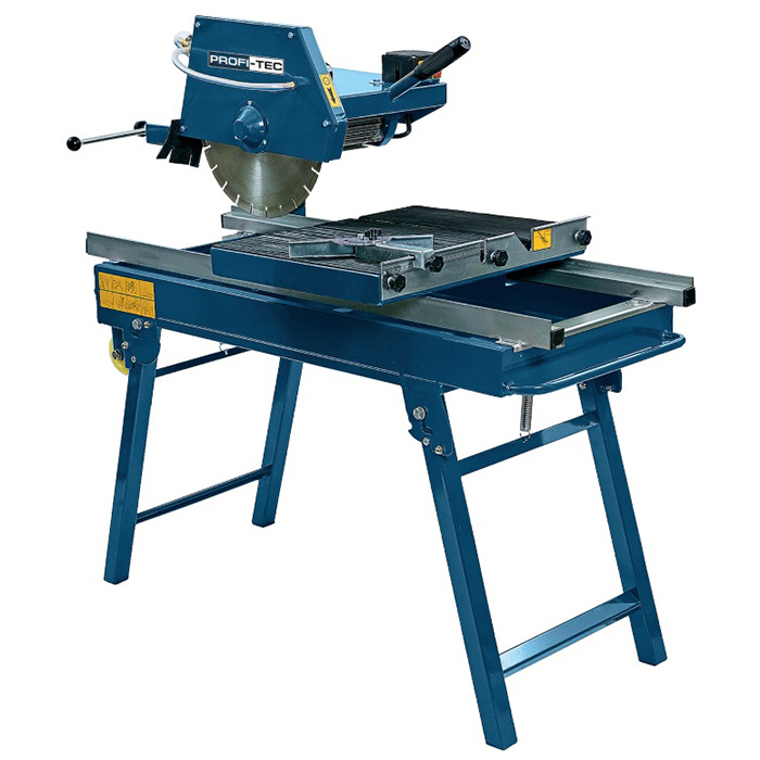 Каменеріз PROFI-TEC PMS350 (2000 Вт, диск 350 мм, довжина різу 800 мм, стіл 530х430 мм)