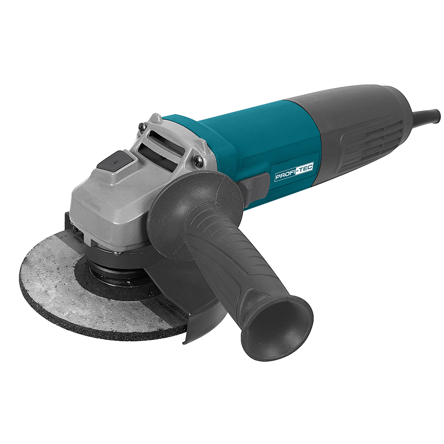 Кутошліфувальна машина (болгарка) PROFI-TEC AG125-850 Professional (850 Вт, диск 125 мм, 11500 об/хв, кабель 2 м)