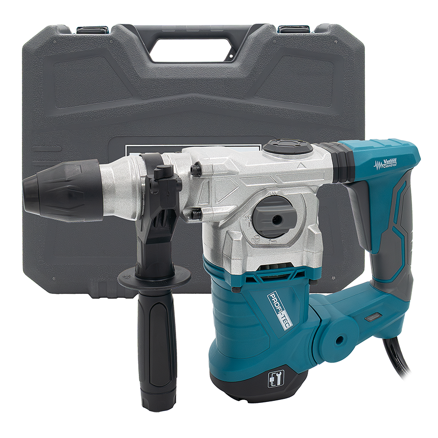 Перфоратор PROFI-TEC RH1700P7 IndustrialLine (1700 Вт, патрон SDS-Plus, сила удару 7.0 Дж, кабель 2 м)