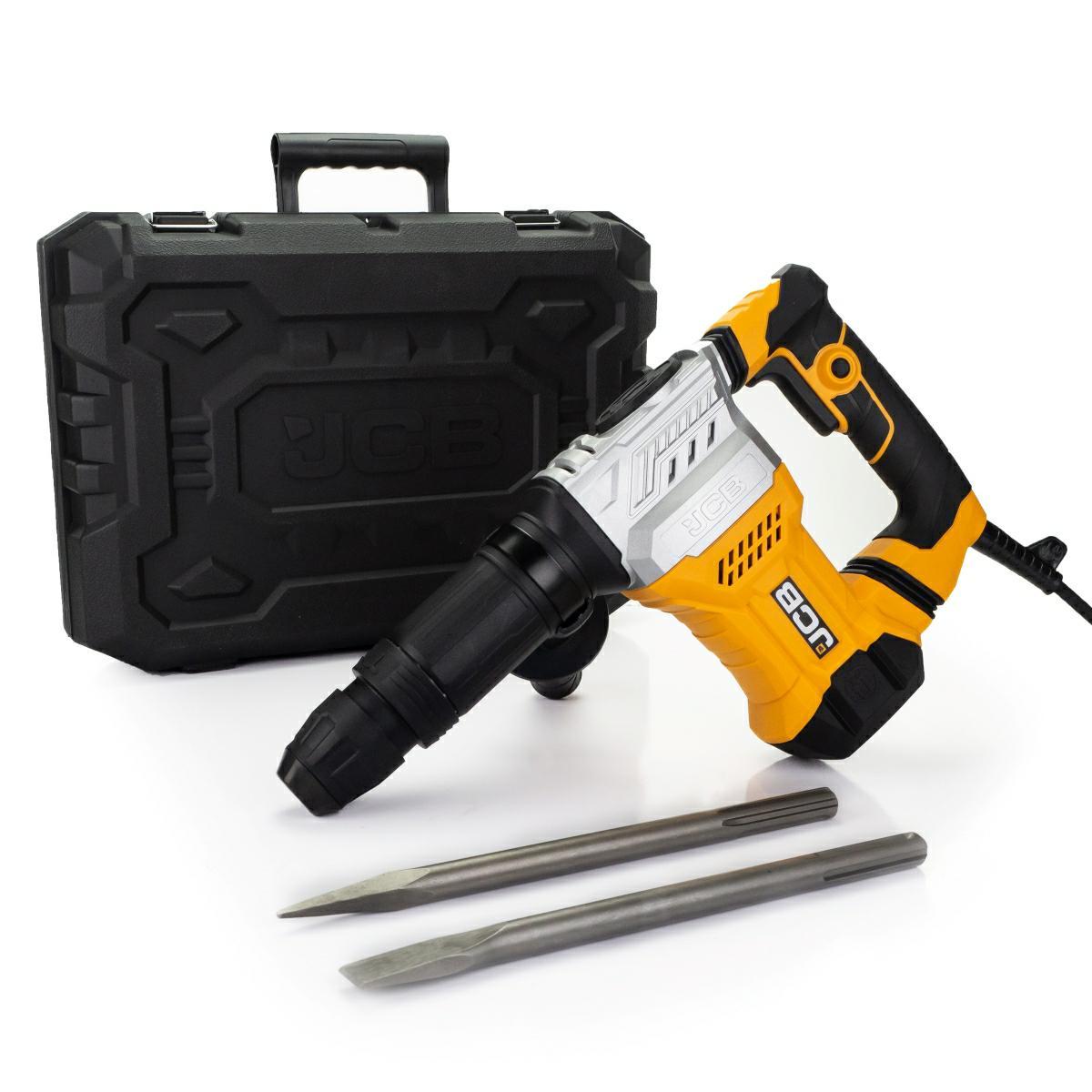 Відбійний електричний молоток (1300W, 0-4100 ударів/хв, 15J) JCB-DH1300-E