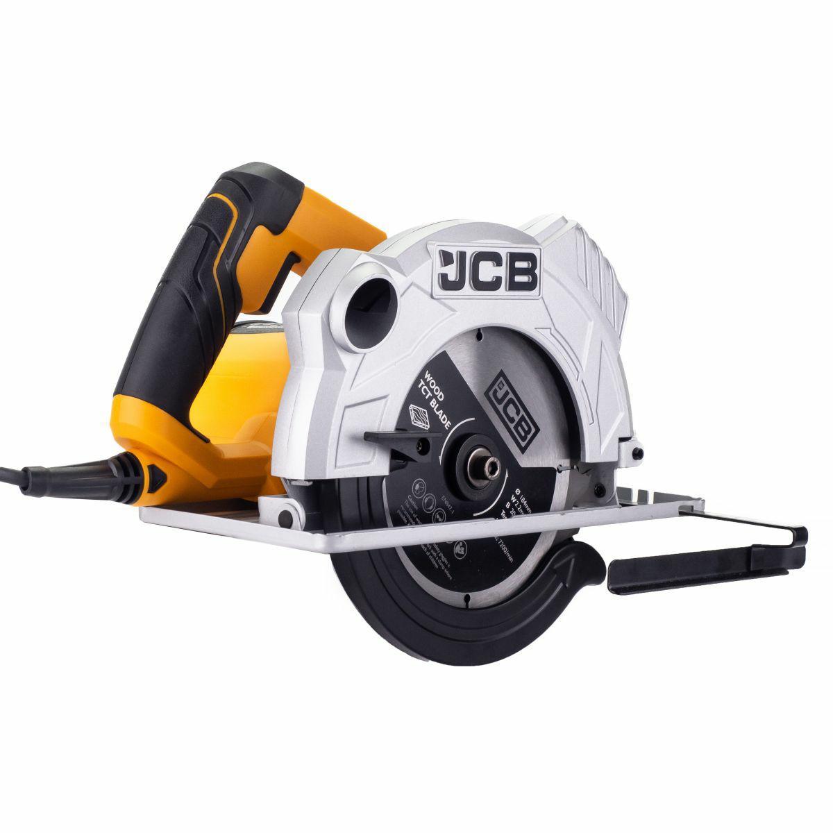 Пила циркулярна електрична (1500V, 5800 об/хв, діаметр диска 184 мм) JCB-CS1500-E